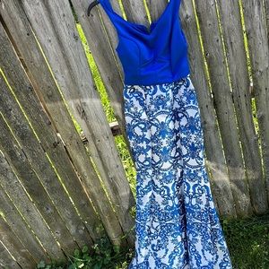 Mermaid style prom dress